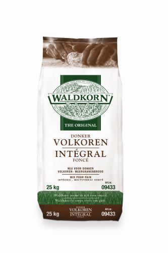 WALDKORN 9433 INTEGRAAL DONKER MIX 50% MEERGRANEN 25KG