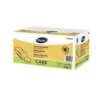 DEBIC BOTER 82% CAKE GOLD 4X2,5KG 0900089
