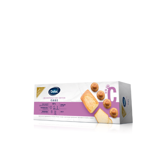 DEBIC BUTTER 82% CAKE GOLD 4 X 2.5KG 0900089