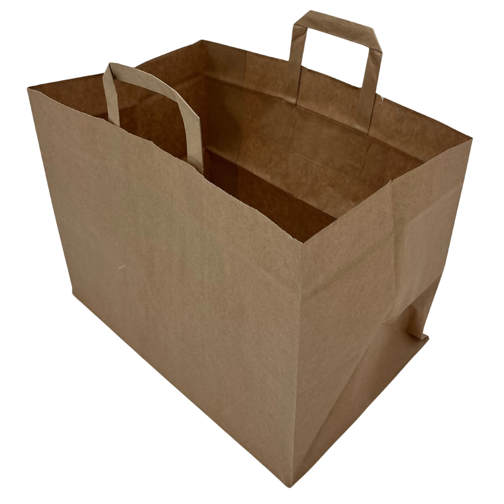 VALISETTE PAPIER KRAFT 36 X 22 H/26CM 250 PCES 