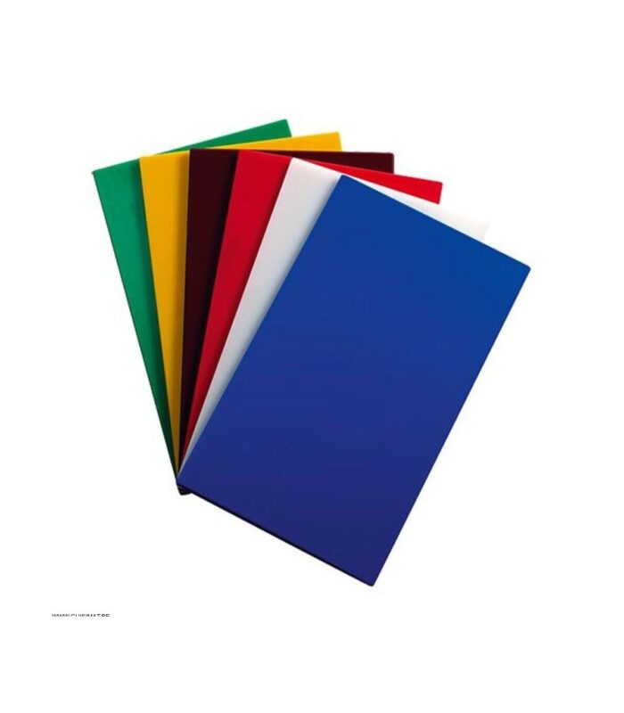 CATERCHEF SET VAN 6 POLY PLATEN 50X30X15CM HOGE DICHTHEID (HDPE-500)