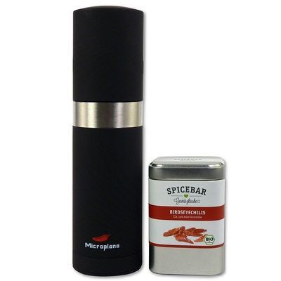 MICROPLANE ZWARTE CHILI PEPERMOLEN