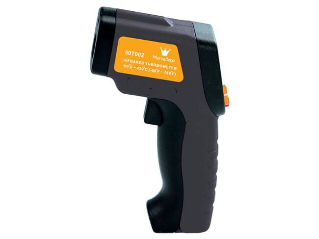 LASER THERMOMETER VOOR CHOCOLADE -40° TOT 300°