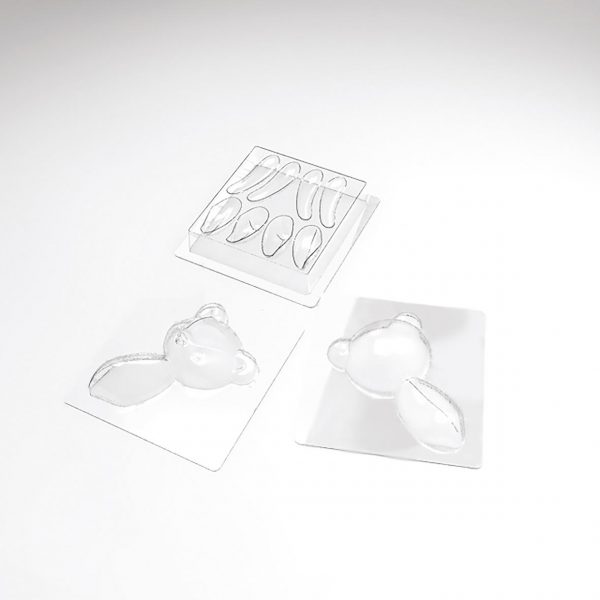 070424 PCB MALLEN TEDDYBEER VOOR 4 STUKS 12ST***S/CD***