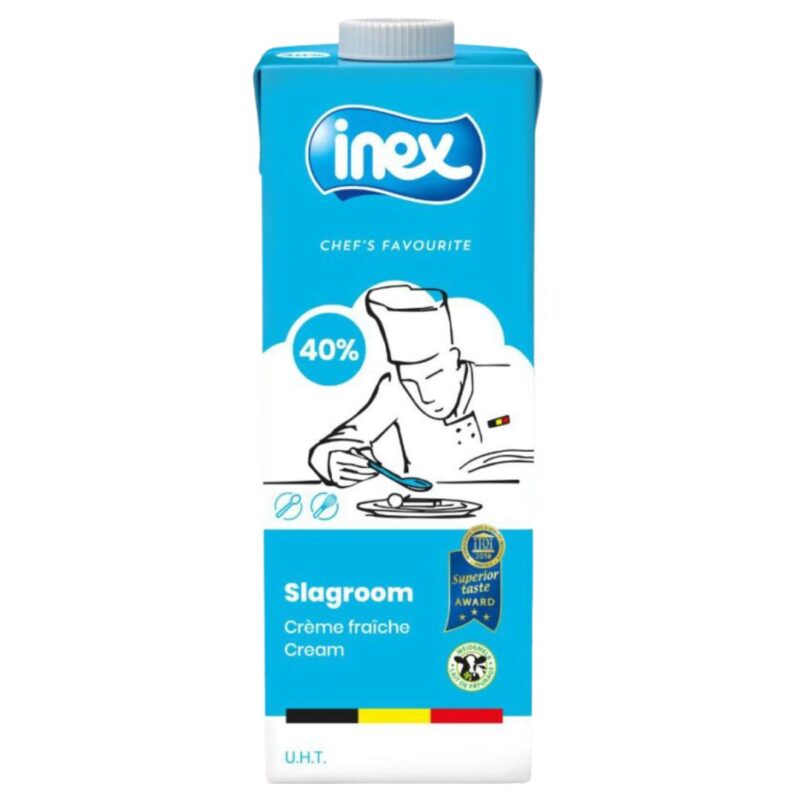 INEX 4306 UHT CREAM 40% TETRA PACK 1L