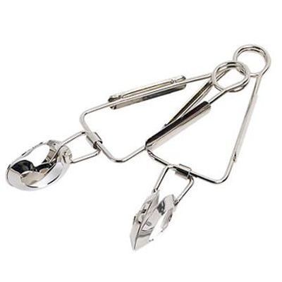 C&T SET OF 2 STAINLESS STEEL SNAIL TONGES