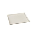 PLATEAU QUARTZ PULPE DE CANNE GN 1/2 32,5X26,5X1,6CM 25PCS 