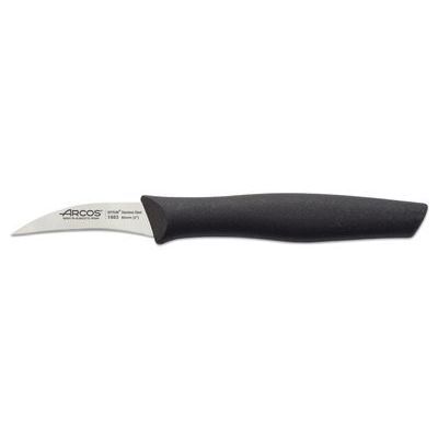 ARCOS COUTEAU LEGUMES COURBE NOIR 6 CM