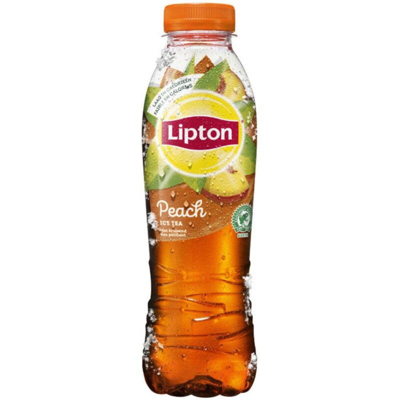 DRINK LIPTON ICE TEA PERZIK 24X50CL PET = TRAY