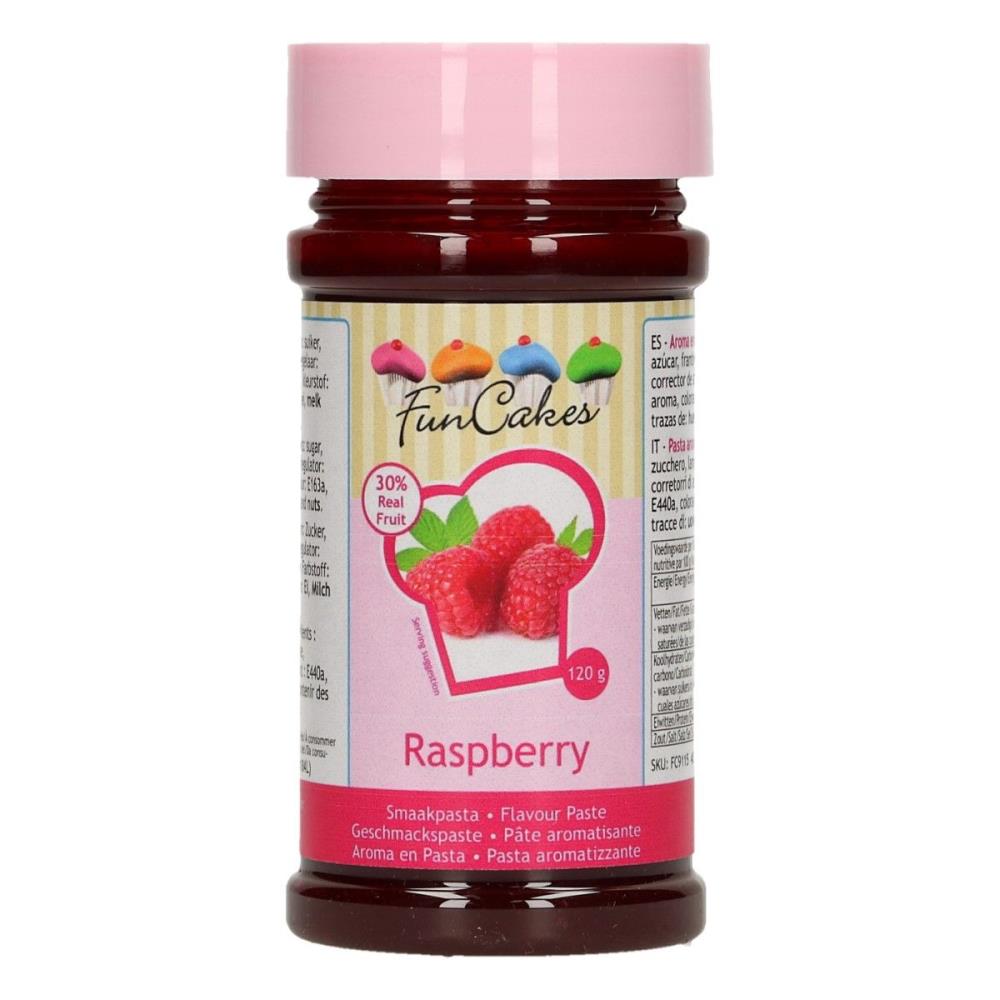 FUNCAKES SMAAKPASTA FRAMBOOS 120G