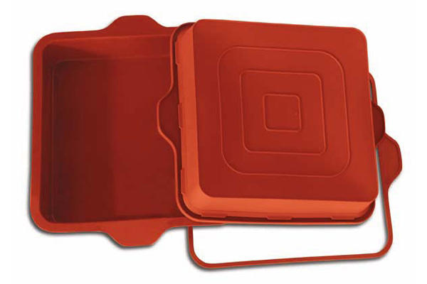 SILIKOMART SFT306 SQUARE CAKE MOLD 228X228 HT 50MM 2300ML UNIFLEX