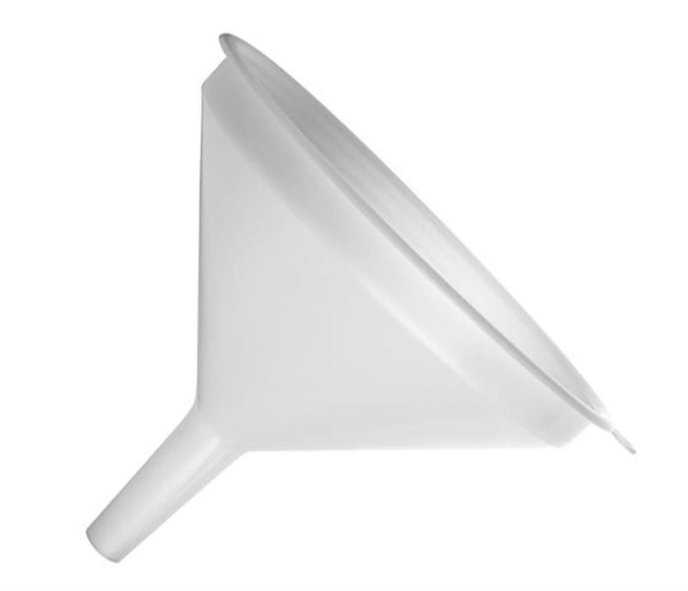 WHITE PLASTIC FUNNEL DIAM 42XHT 36CM