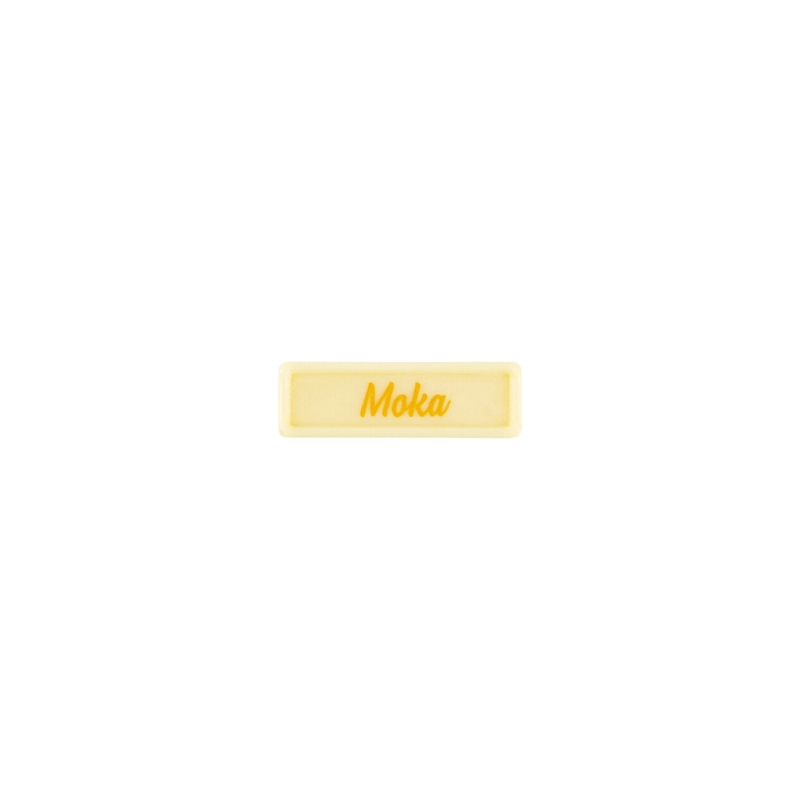 2002459 PLAQUETTE MOKA 3,8X1,2 CM 300PCS ***S/CDE***
