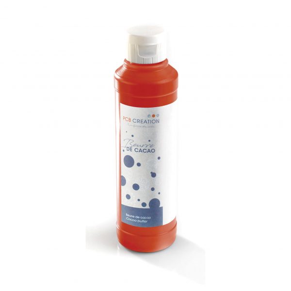 004456 PCB STRAWBERRY RED COLOURED COCOA BUTTER 200G ***S/CD***