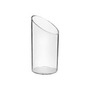 TRANSPARANTE AFGEKORTE BUISGLAS 80ML H8.4/6CM Ø4CM 