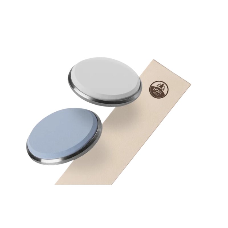 HORL 3 SET PREMIUM SHARPENING STONES 3000-6000 + LEATHER SHARPENING
