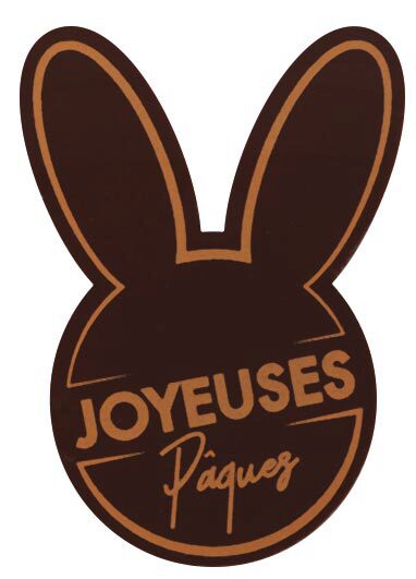 061353 PCB KONIJNENHOOFDEN CN 4,2X3 CM 105STUKS ***S/CD***