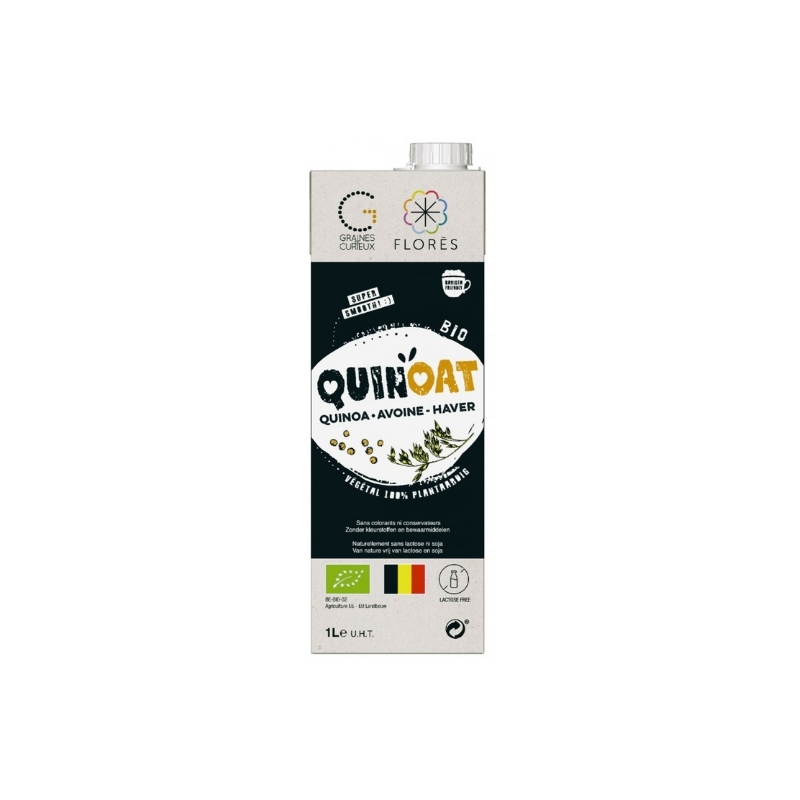 FLORESFOOD QUINOAT - BOISSON QUINOA AVOINE BIO 1L