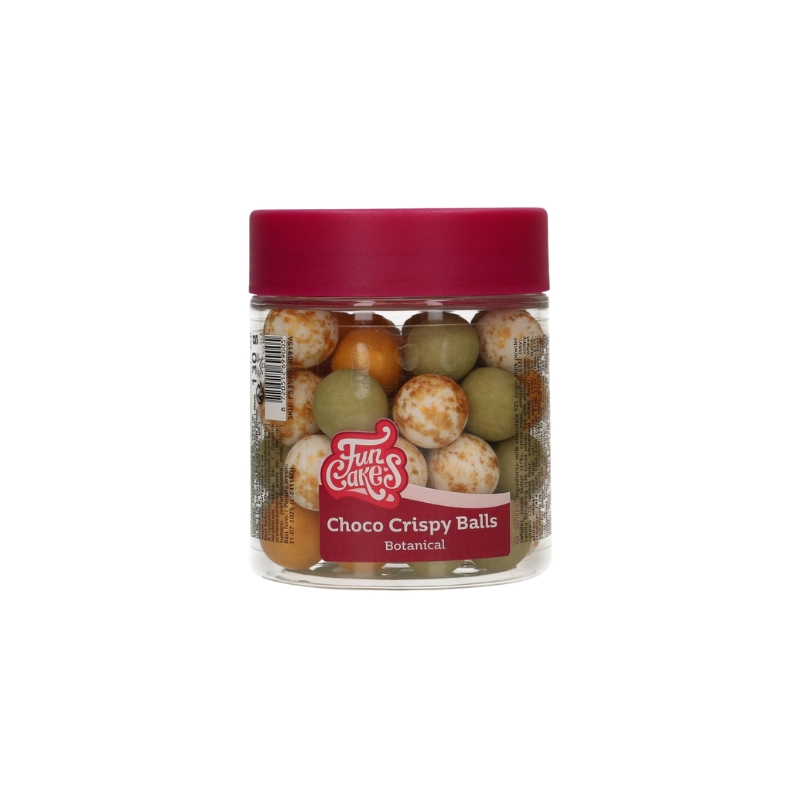 FUNCAKES KROKANDE CHOCOLADEBOLLETJES ASSORTI GROEN GOUD GESPOTEN GOUD 130GR
