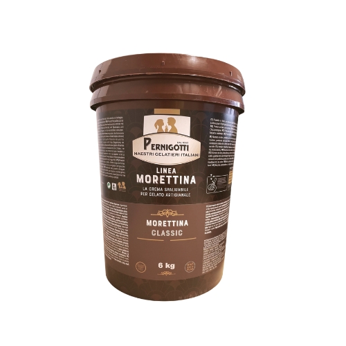 PERNIGOTTI MORETTINA CLASSIC CHOCO HAZELNOOT 6KG