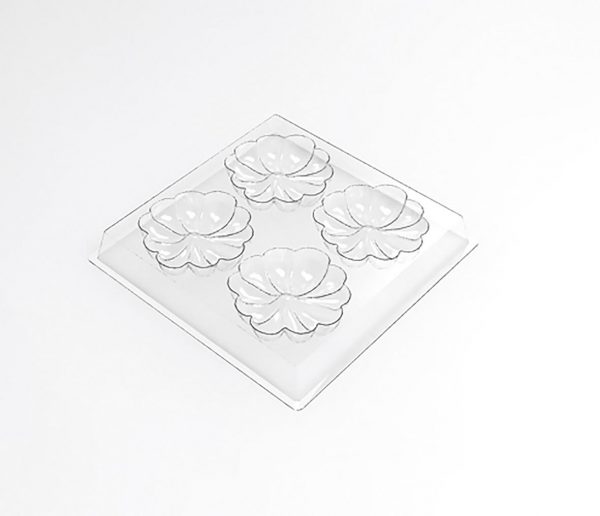 070529 PCB INDIVIDUAL PUMPKIN DESSERT MOLDS 120 PIECES Ø 7.5 CM 30 PCES ***S/CD***