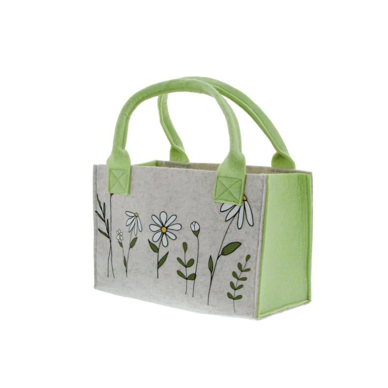 *FF*PANIER AVEC 2 ANSES "MARGUERITE" 27CM