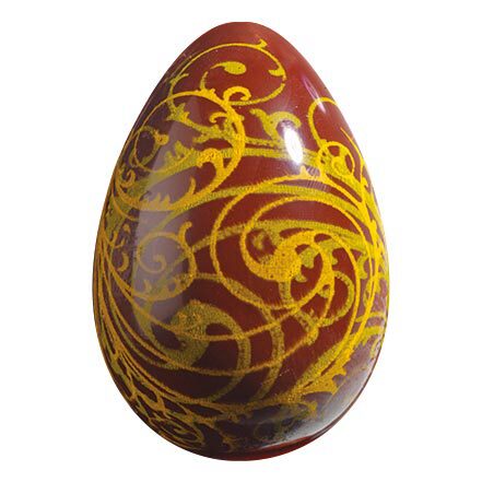 061204 PCB HALF-SHELL EGGS CN ARABESQUES 3 DESIGNS 3.4X2.3 CM 630PCS ***S/CD***