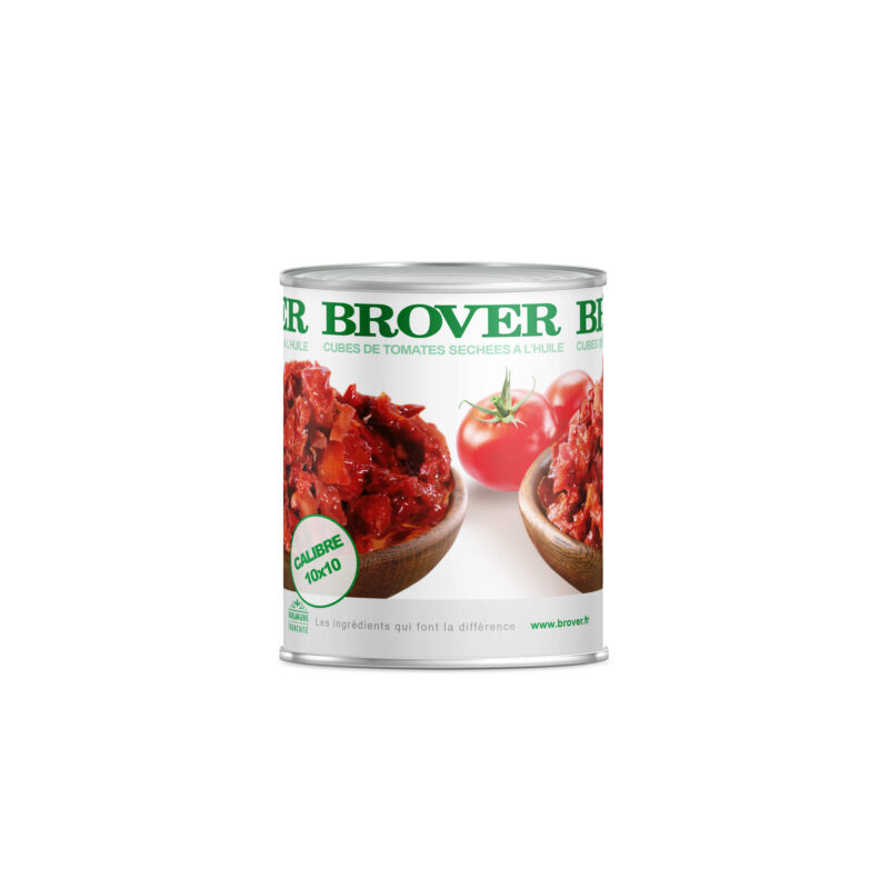 BROVER GECONSERVEERDE TOMATENBLOKJES IN OLIE 1KG ***NIET BESCHIKBAAR***