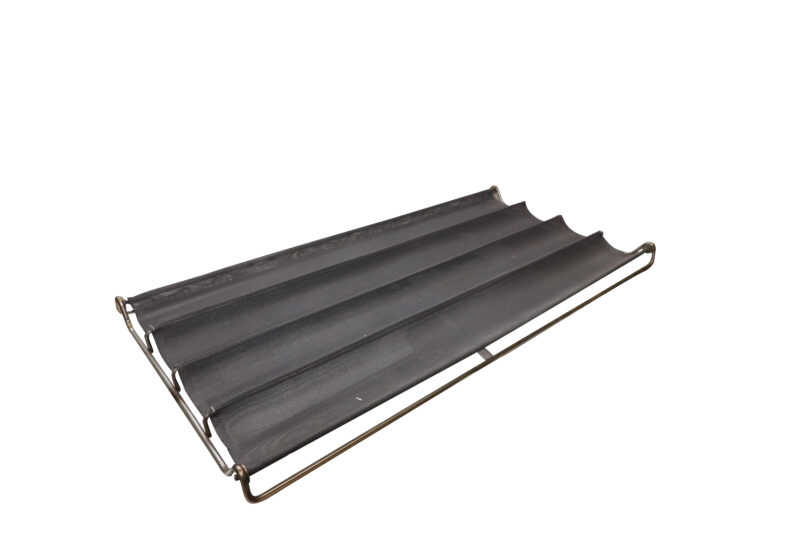 STAINLESS STEEL COOKING NET 60X40 INFINIUM 601 COATING WITH 4 60CM BAGUETTES