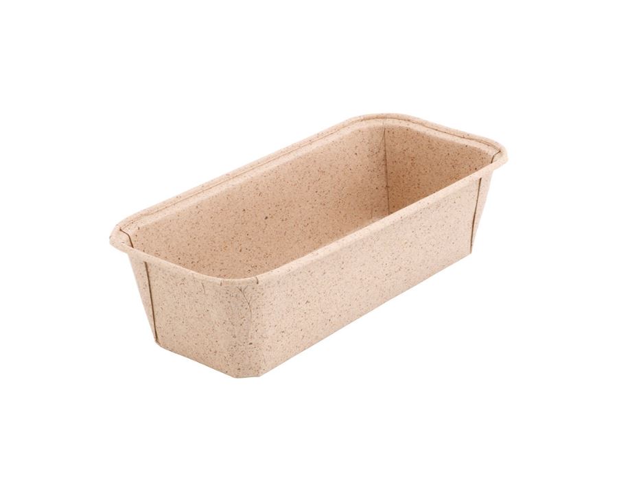 *FF*MOULE CAKE PAPIER CUISSON COCOA 19,9X7,3XHT6CM 780PCES 1033ML LARGE PLUMPY 8019962C