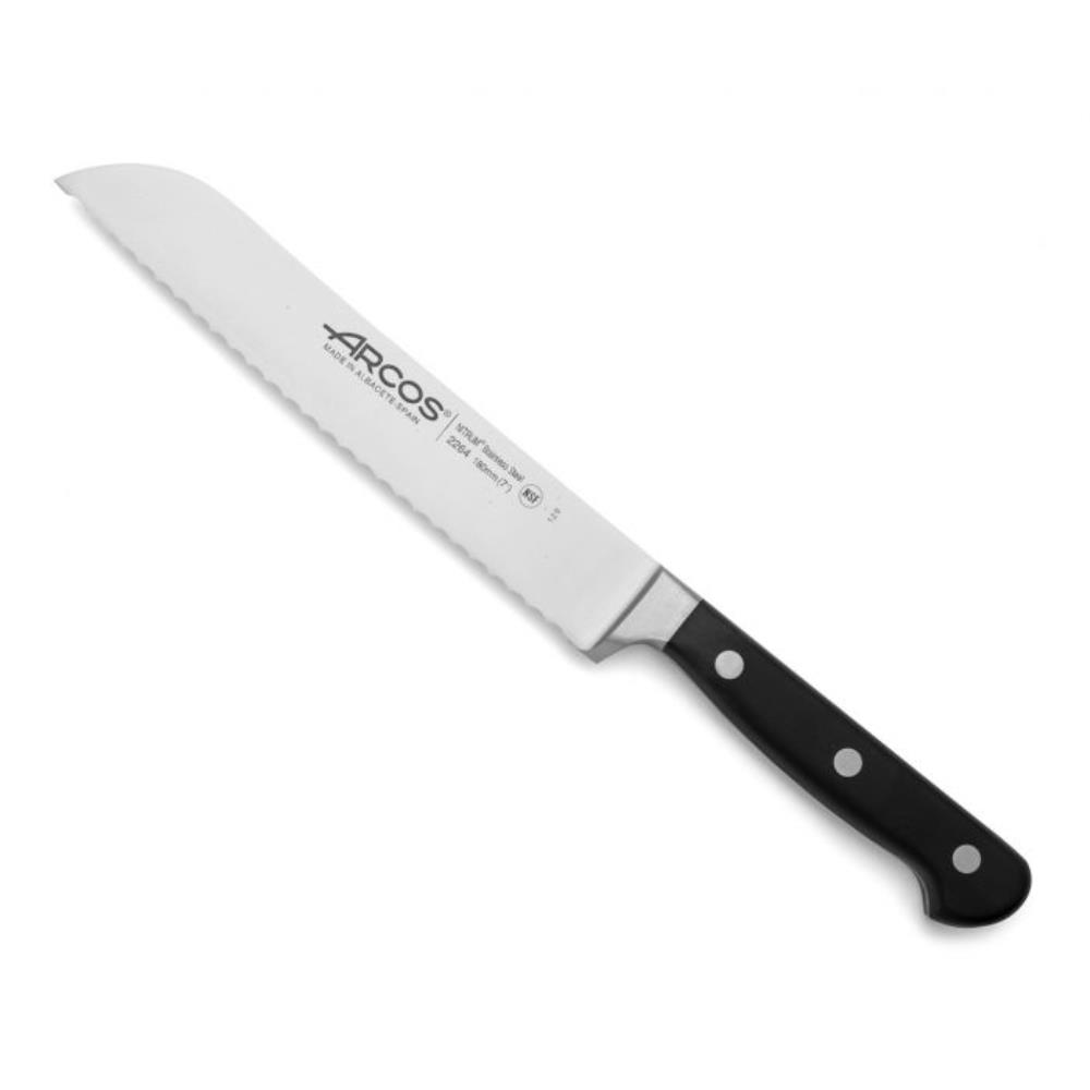 ARCOS CLASSIC PRO COUTEAU A PAIN 20CM MITRE INOX