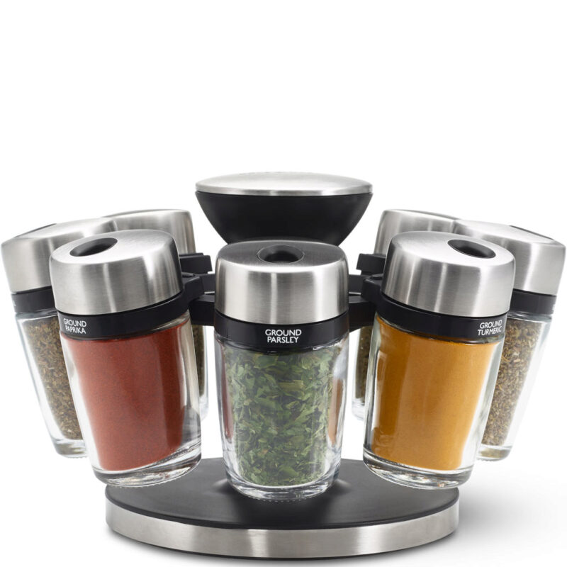 COLE&MASON SPICE CARRY-ON 8 BOTTLES TURNSTILE