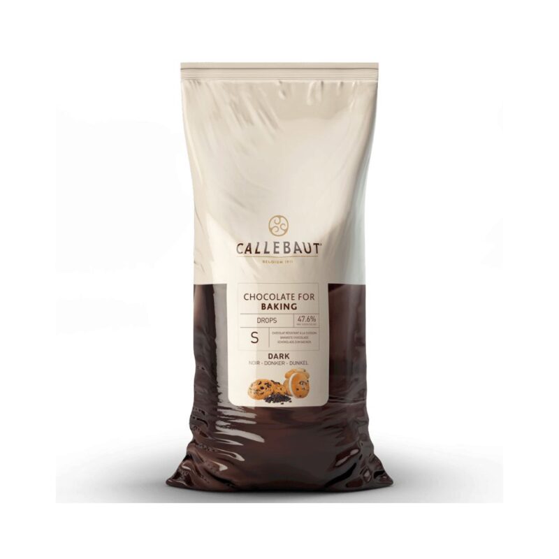 CALLEBAUT VH-9432-554 MINI DRUPPELS S DONKER 2X10KG = KARTON