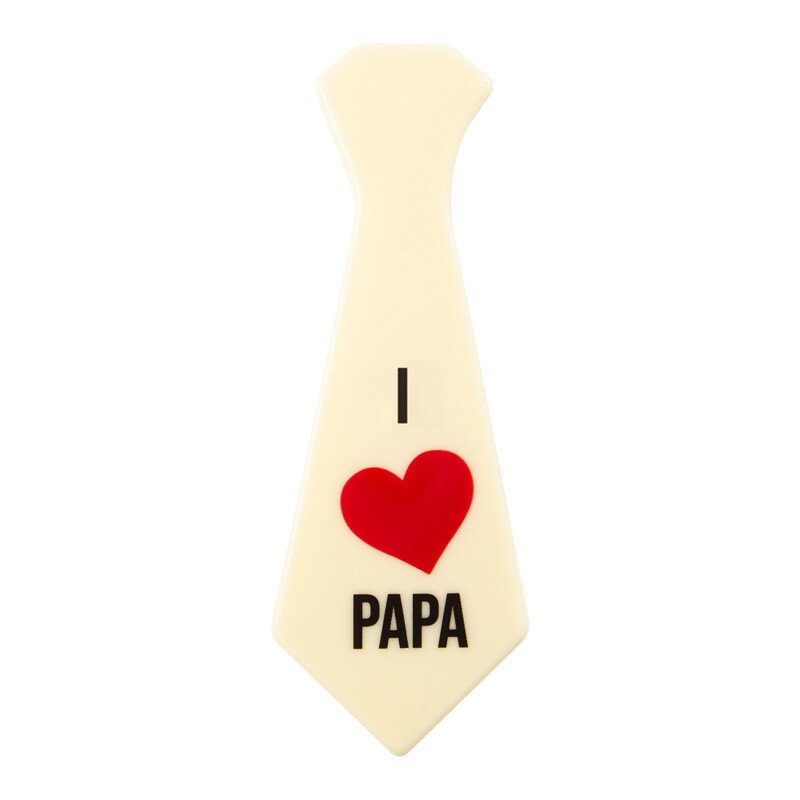 2011052 CRAVATTE I LOVE PAPA 14,3X5,2 CM 30PCS ***S/CDE***