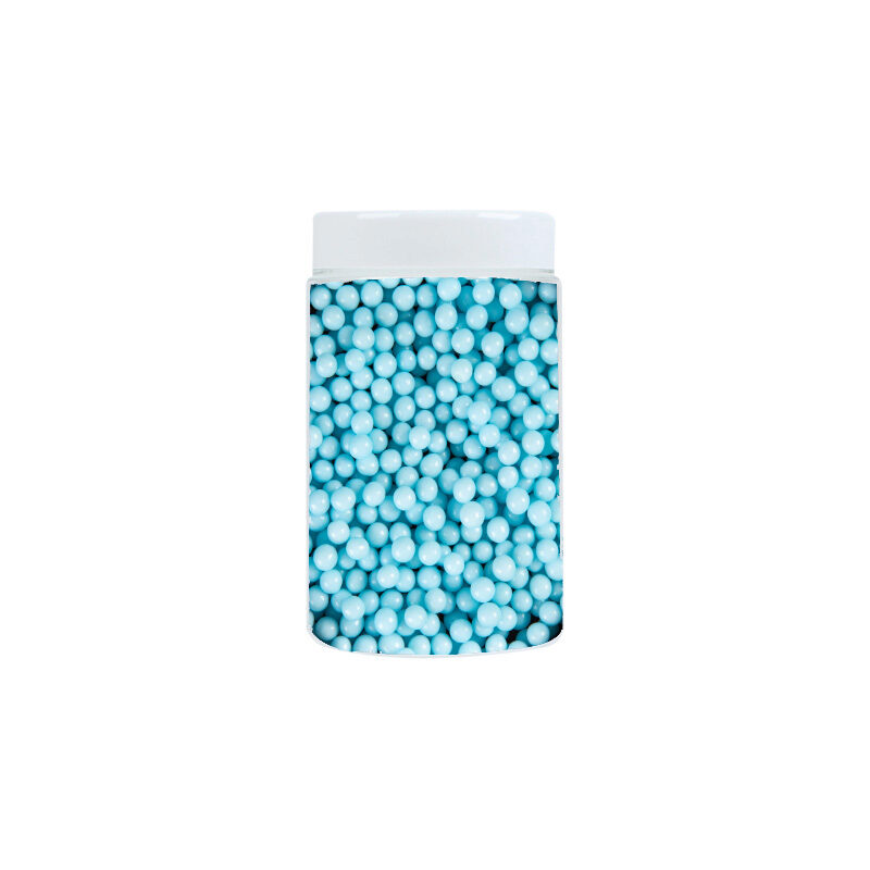 1057365 PERLE BLEU EN SUCRE Ø 4MM  1,3KG ***S/CDE***