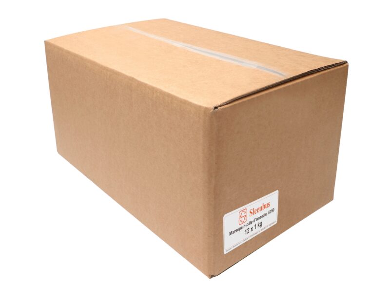 MASSEPAIN PATE AMANDES 50% - 1/2 1/2 MARCEL JAMIN 12 X 1KG **UNIQUEMENT LIEGE**