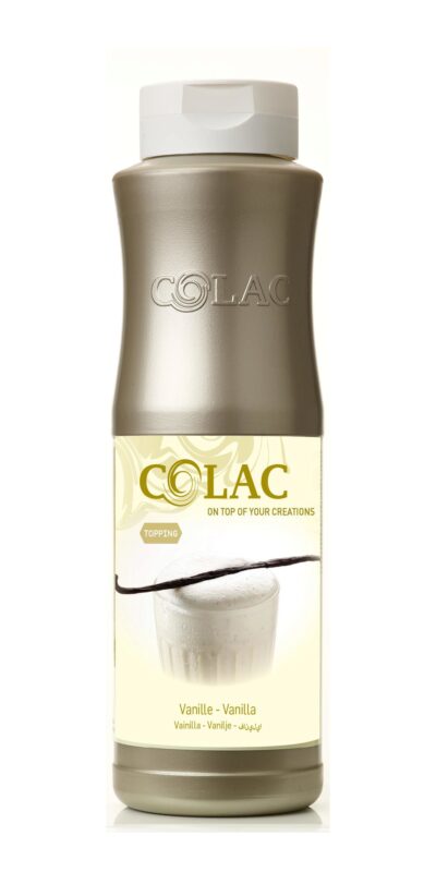 COLAC TOPPING VANILLE 1KG = FLES