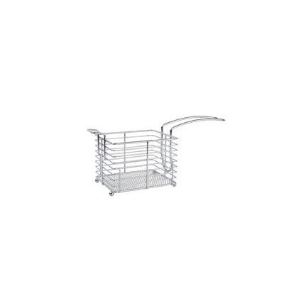 *FDS*BONBISTRO PANIER FRITES ROND 12XH9,5CM CHROME