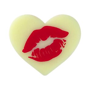 *FF*087120 PCB PETITS COEURS CB KISS 2X1,7 CM 300PCES ***s/cd***