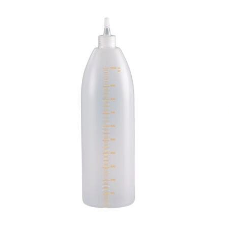 FLACON VERSEUR GRADUE PLASTIQUE 1000CC