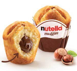 ❄️FERRERO MUFFIN NUTELLA FOURRÉ 48 X 86G