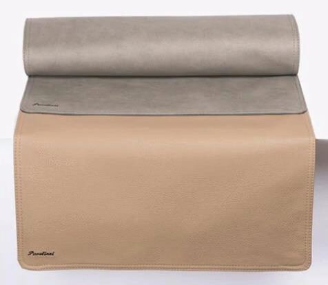 PAVELINNI CHEMIN DE TABLE REVERSIBLE 45X120CM METAABACA/CLAY 21