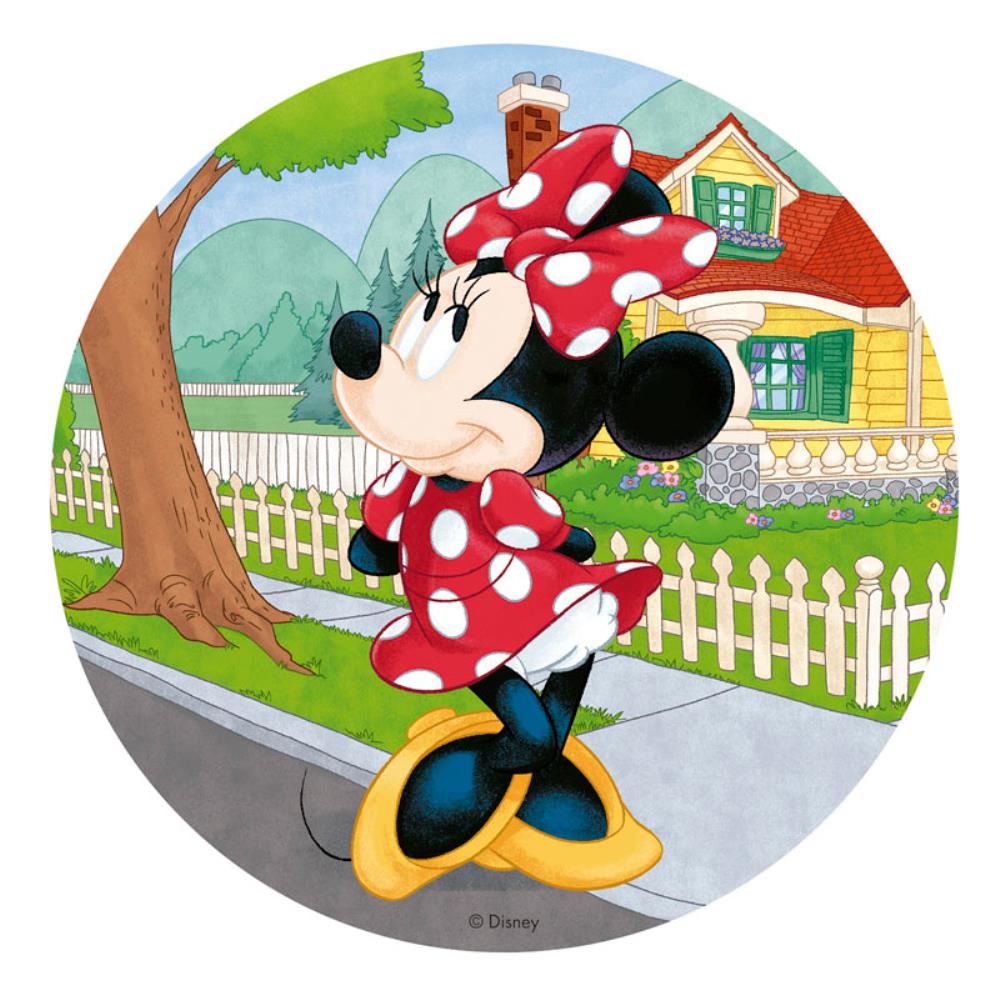 MINNIE WAFER SCHIJF 20 CM
