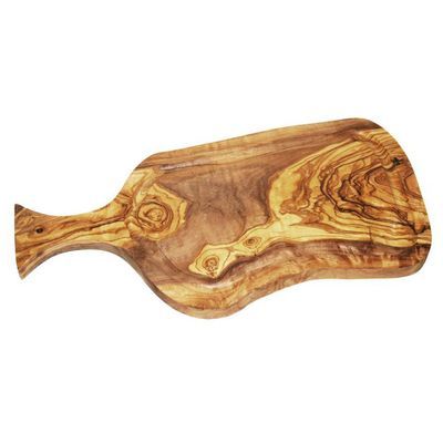 EARTH OLIVE TREE CUTTING BOARD 40X25CM AND GUTTER