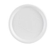 ARCOROC COUVERCLE PLASTIQUE BLANC  PR CHIQUITO/STACK UP- SET DE 24PC