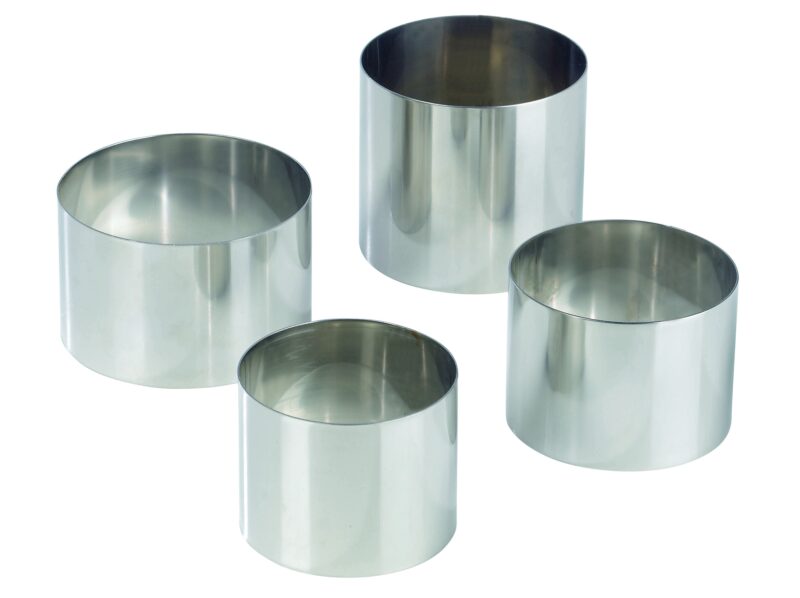 MF CERCLE INOX Ø  8CM HT 6CM