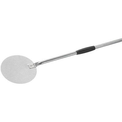 GI-METAAL KLEINE PIZZASCHEP RONDE ALUMINIUM KOP 20CM HANDVAT 150CM