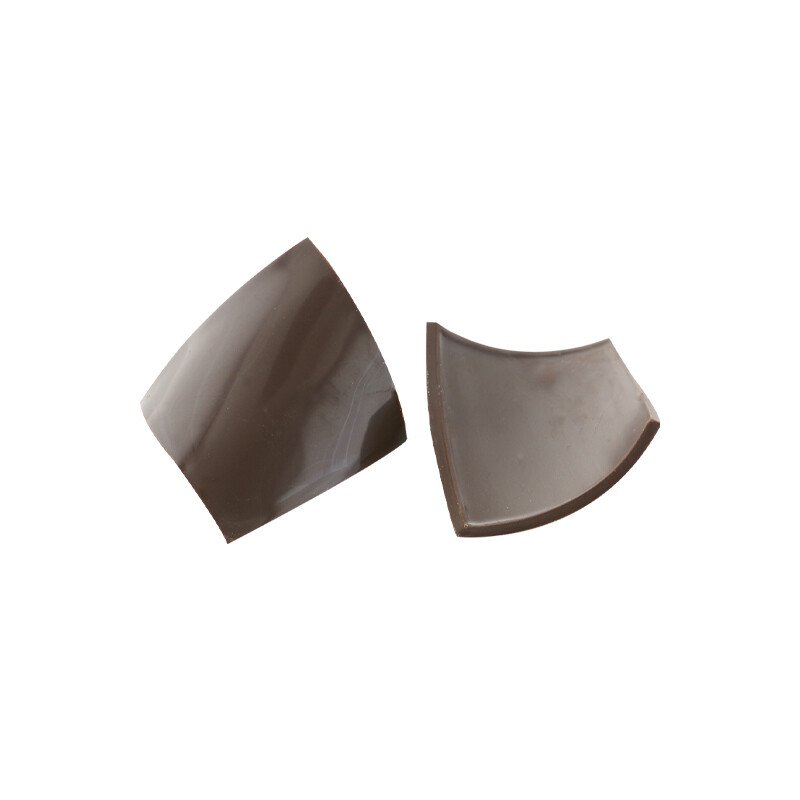 1034914 DARK CURVED PLATE MINI 2.5CM 210PCS