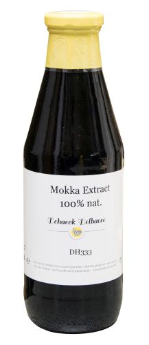 MOKKA-KOFFIE-EXTRACT 100% NATUURLIJK DEHAECK 740ML DH332 = FLES