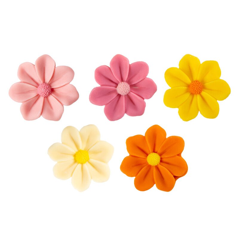 1034391 FLOWERS 4CM 75PCS
